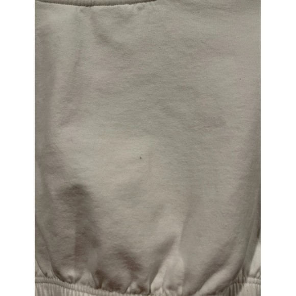 COCA COLA Rare Retro White Crop Top Sweatshirt - Picture 4 of 4